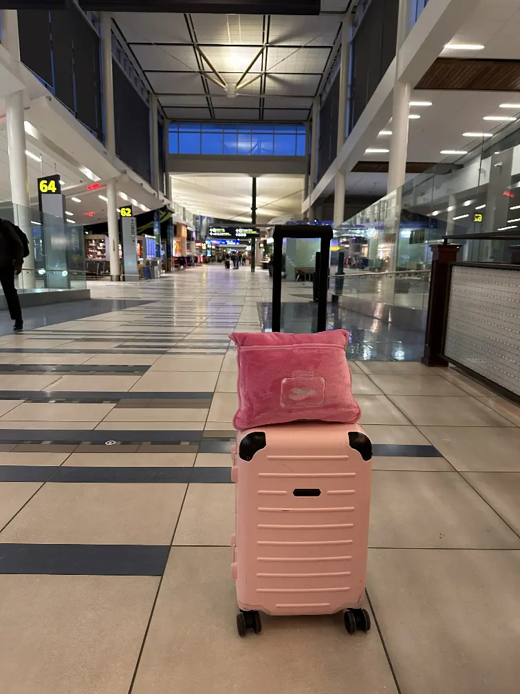 Missing suitcase at the airport