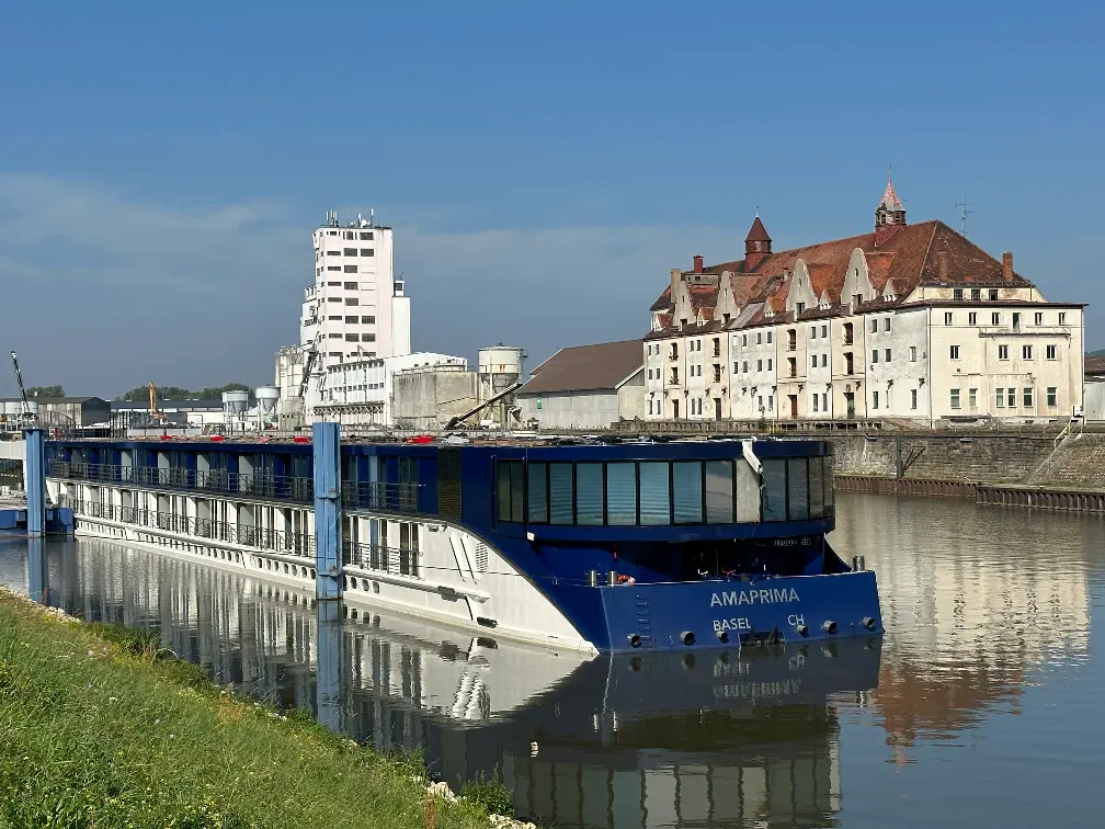 AMA Waterways Prima docked