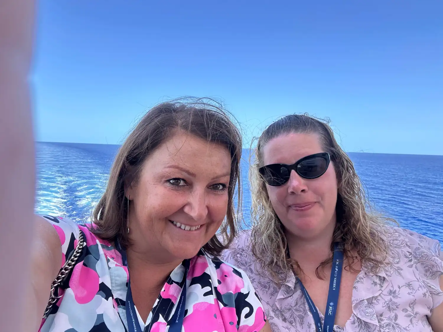 Irena and Megan, the leadership behind Baconko Travels